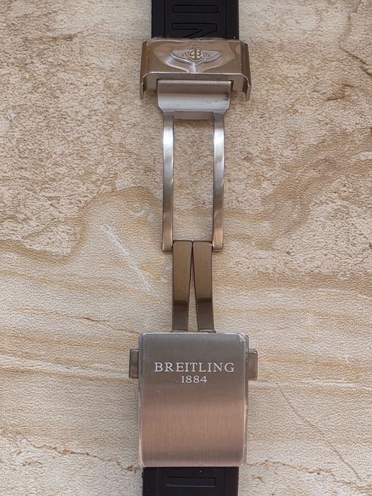Curea (rubber) pentru Breitling ( Colt, Chronomat, Superocean, etc).