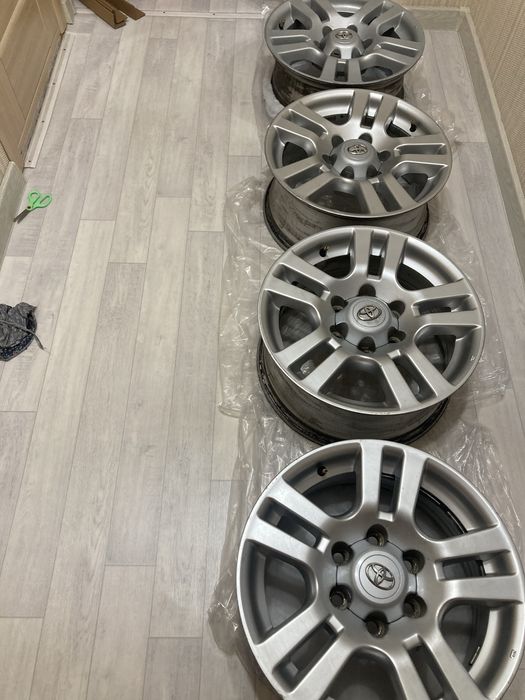 Продам диска размер17. На прадо 120/150