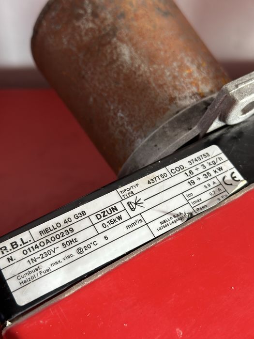 Arzator Riello 40 G3B Ulei 35Kw Stare buna Centrala Boiler