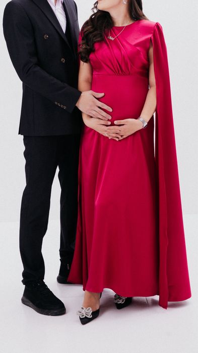 Продам атласное платье