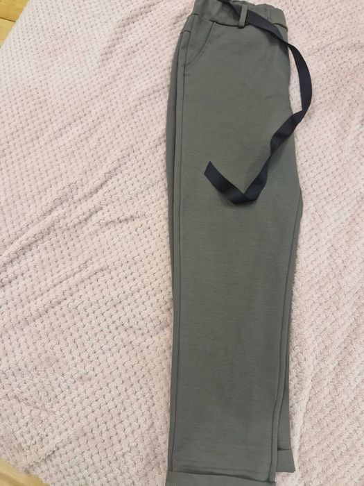 Панталон зелен памук