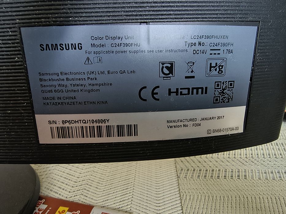 Монитор samsung 24"