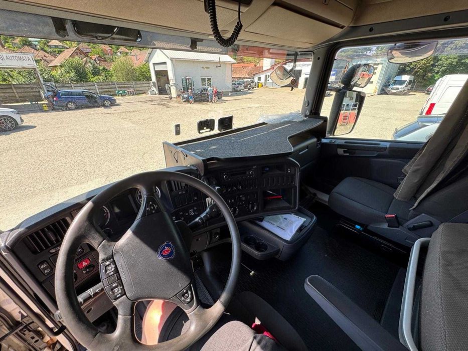 Vand/schimb Scania R420 Mega - 2012 / ansamblu cu semiremorca SCHMITZ