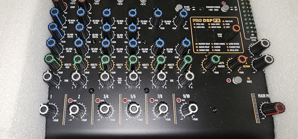 Mixer RCF FX10 Profesional cu Dsp Fx si Usb ptr inregistrari