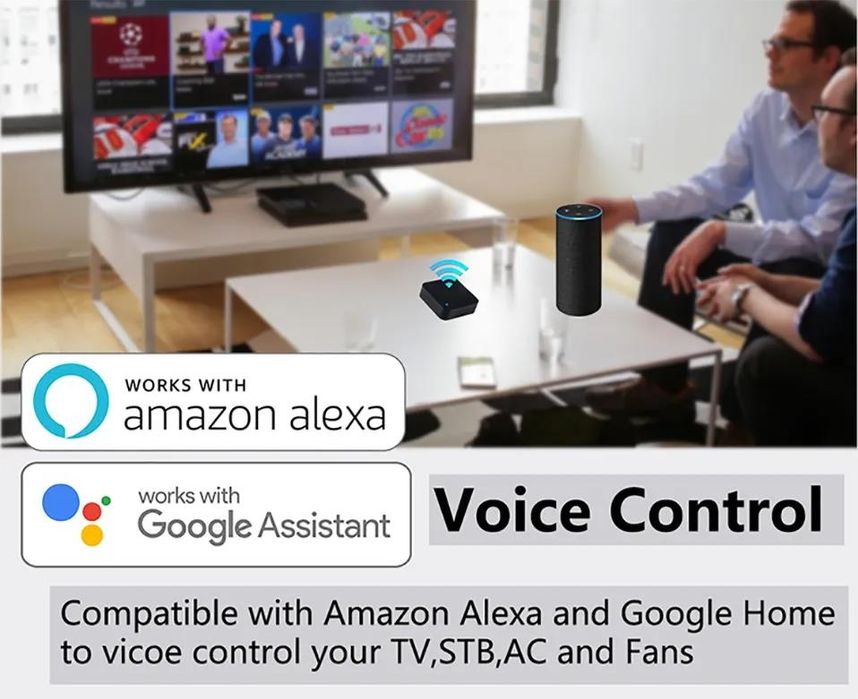 Tuya Smart WiFi+IR универсален смарт контролер/дистанционно