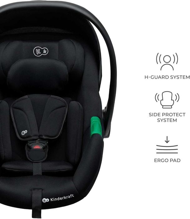 Столче за кола Kinderkraft MINK PRO 2 i Size 40 87 cm черно - НОВО