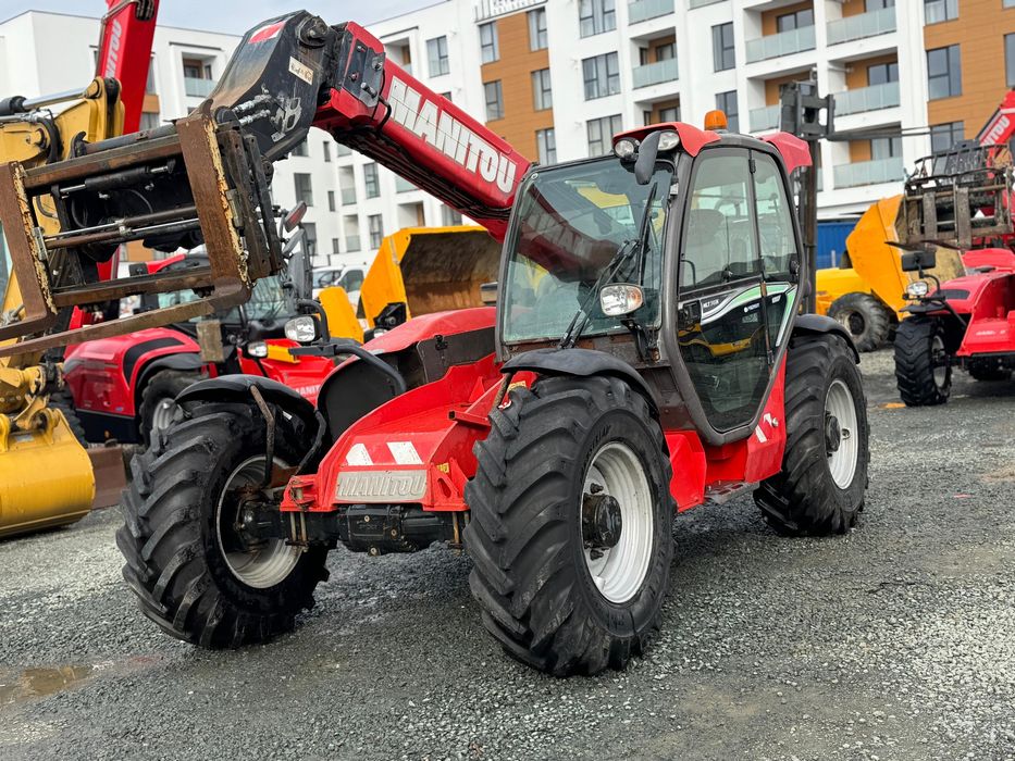 Manitou MLT 741 anvelope Alliance noi an 2016 furci hidraulice