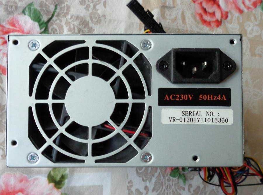 Блок питания 400 ватт офисный, 2sata+2molex