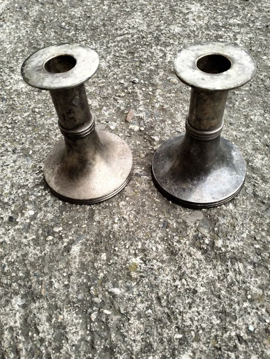 Немски колекционерски посребрени свещници