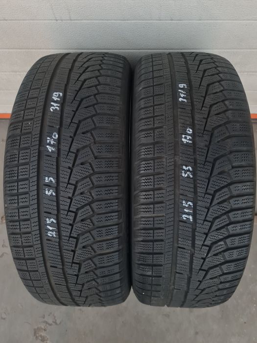 Зимни гуми 2 броя HANKOOK Winter Icept Evo2 215 55 R17 дот 3119