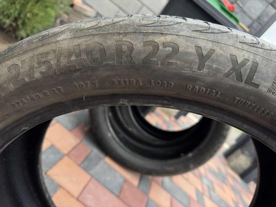 Продам шины бу лето 1комплект