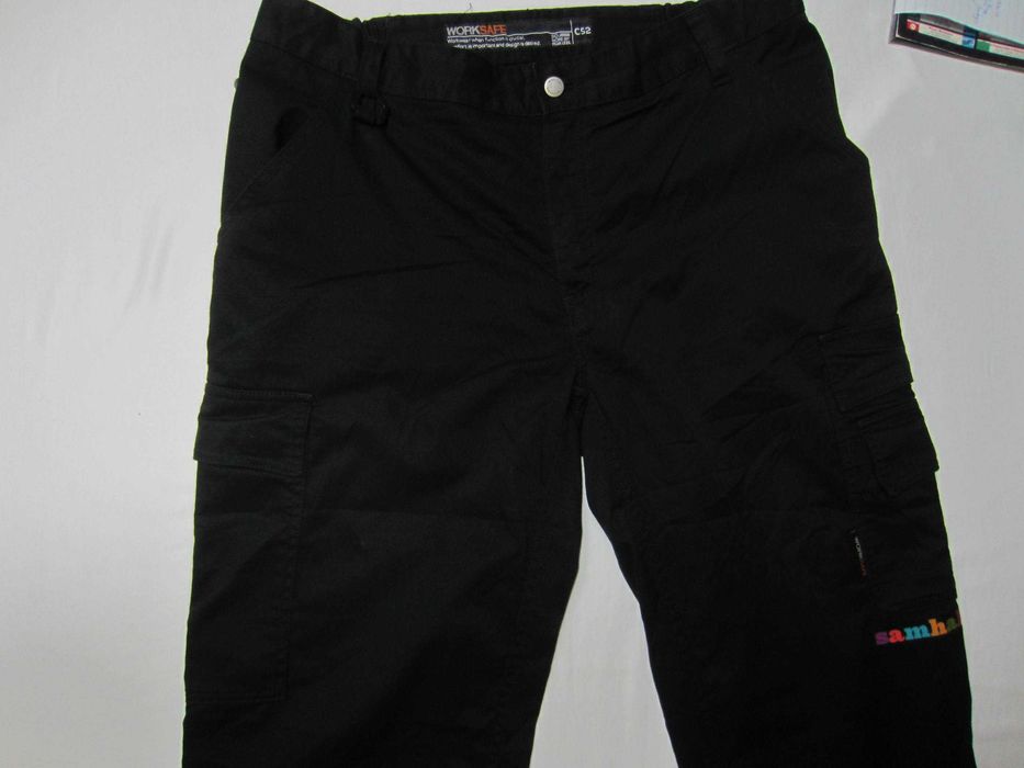 Pantaloni de lucru Blacklader  si WorkSafe, Talie=92cm, Lungime=110cm, masura 52, noi