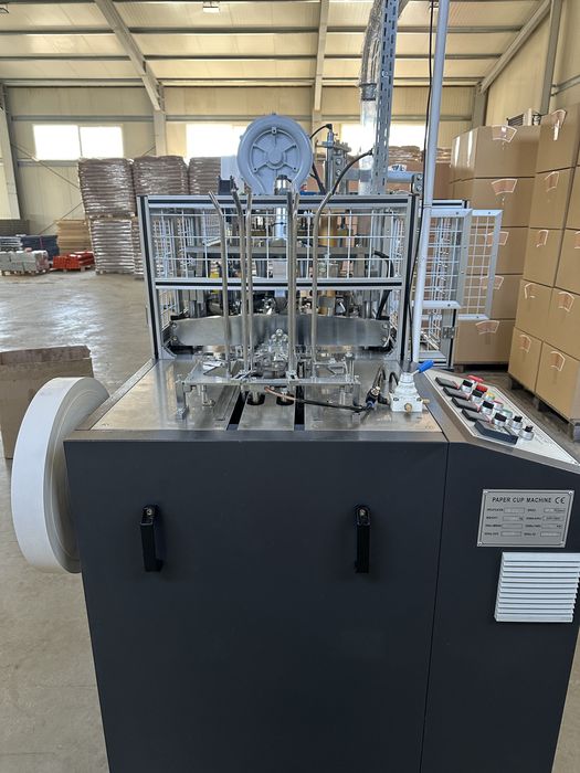 MB-C 12 Linie productie pahare carton 7oz  folosita foarte putin