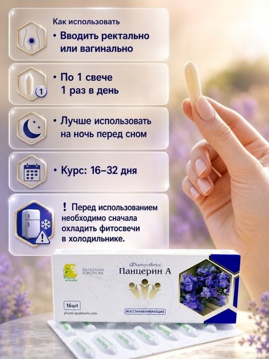 Свечи Панцерин А