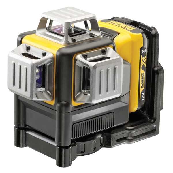 Лазерен нивелир линеен DEWALT DCE089D1G, 360°, 3 зелени лъча