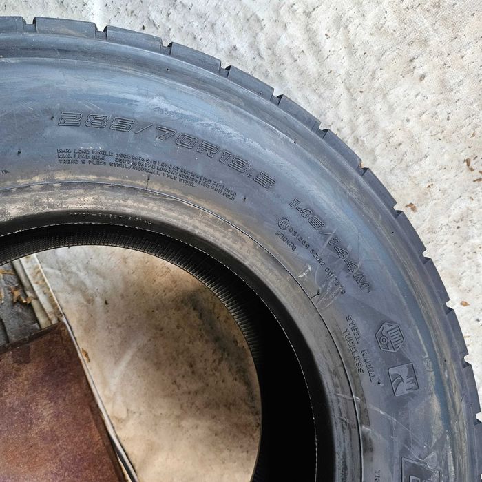 4Нови тежкотоварни гуми 285/70R19.5 Falken BI856 146/144Mmade in Japan