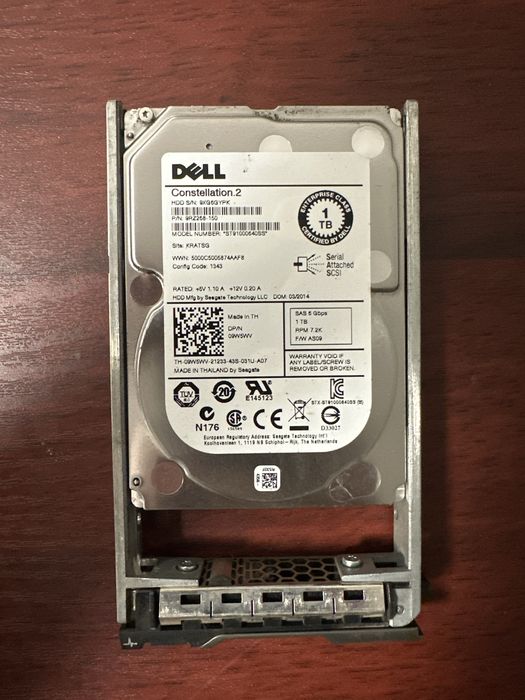 Жёсткий диск Dell / Seagate Constellation.2 1TB SAS