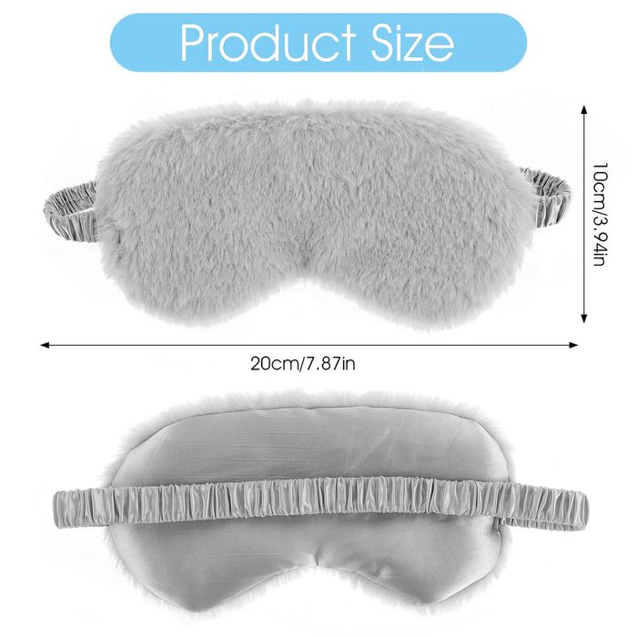 Плюшена маска за очи
