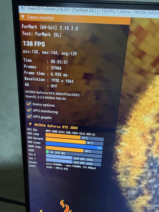 Видеокарта | RTX 3080