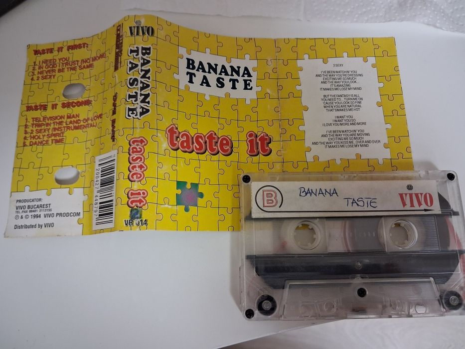 Caseta audio originala Banana taste - Taste it (1994)