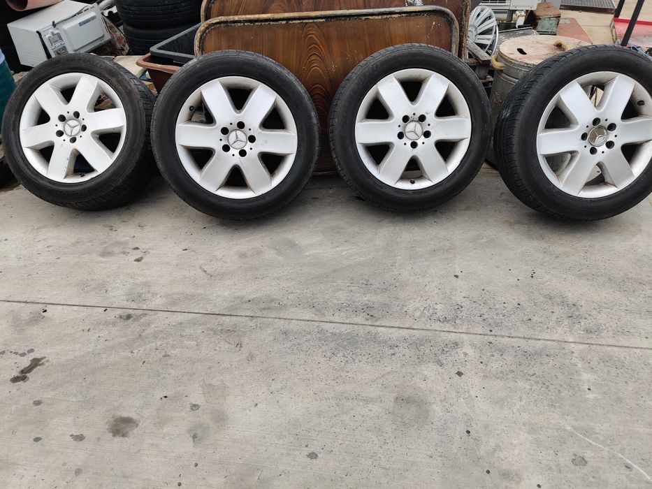 Оригинални алуминиеви лети джанти за Мерцедес 5x112 17