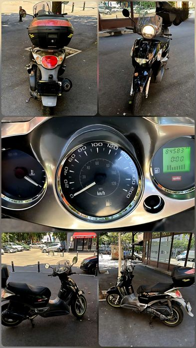 Scuter, moto, Aprilia Scarabeo 250 ie - 2007, scooter made in Italy