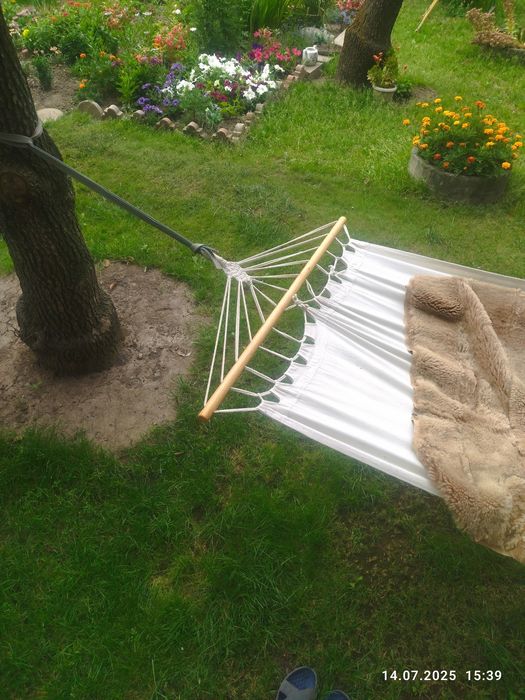 Гамак навесной на дачу