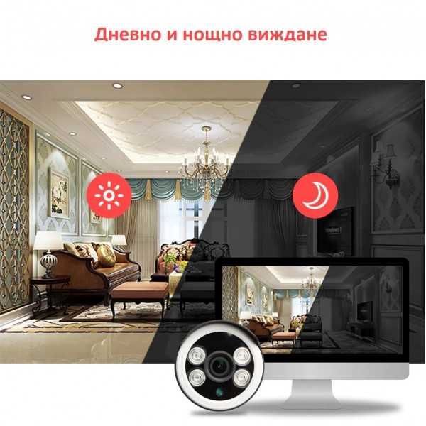 Robocam FULLHD 5MPX WiFi IP камера за външен монтаж видеонаблюдение