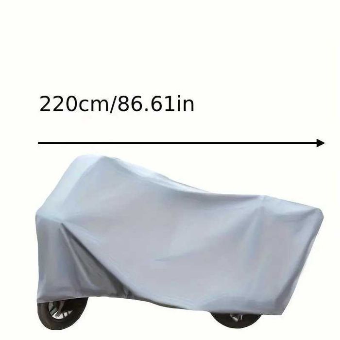 Prelata husa moto scuter bicicleta motocicleta 230x130cm 30lei  200-220x120x100cm 40lei,  250x125x100cm 45lei 300x130x110cm 50lei impermeabila 4 inele
