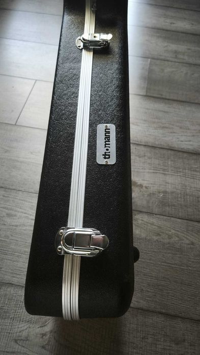 Toc chitara electrica Thomann Case ABS Single Cut - ca nou - Garantie