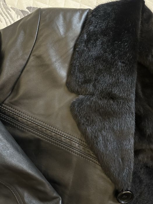 Новая мужская дублёнка