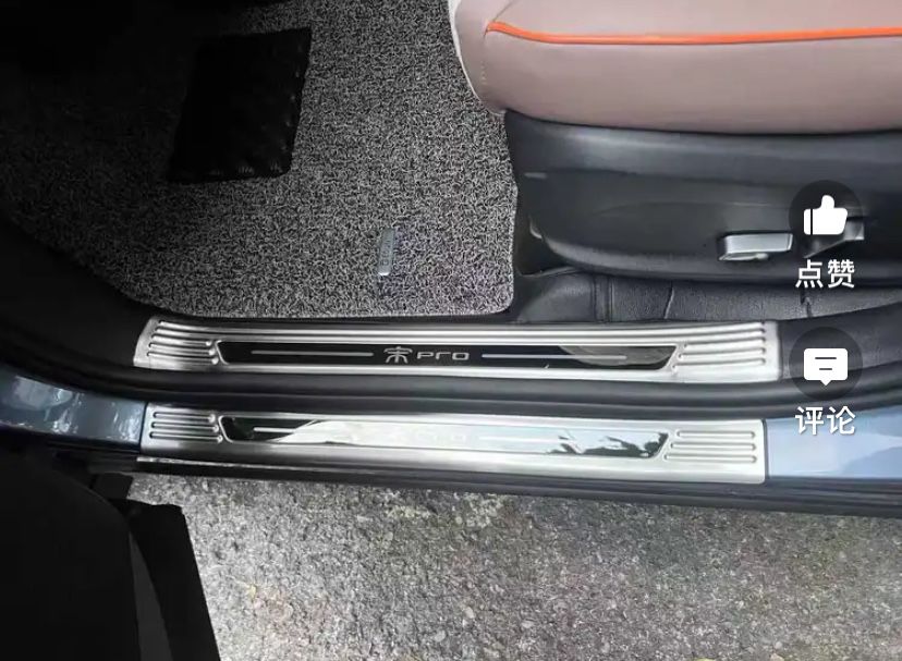 Пороги для BYD Qin plus DM-i