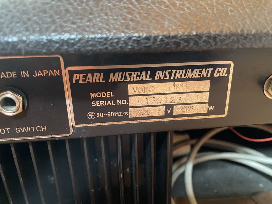 Amp head Pearl Vorg 101 Chitara/ bass aplificator 250w