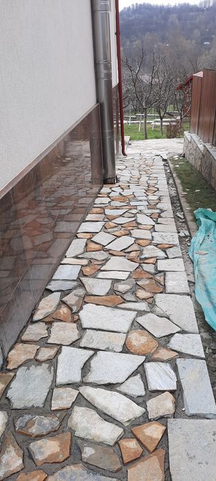 Piatră naturală de munte de Grecia Lucrez în totă Țara