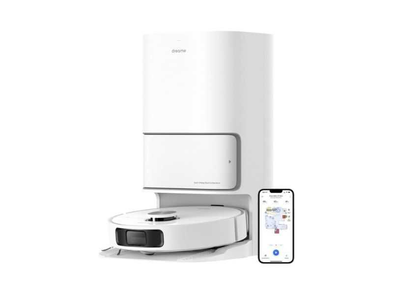 Робот Прахосмукачка Dreame L10 Ultra - 5300 Pa, Бял