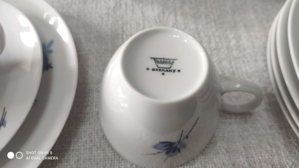 21 части, НОВ Порцеланов Сервиз за Чай или Кафе Thomas Germany