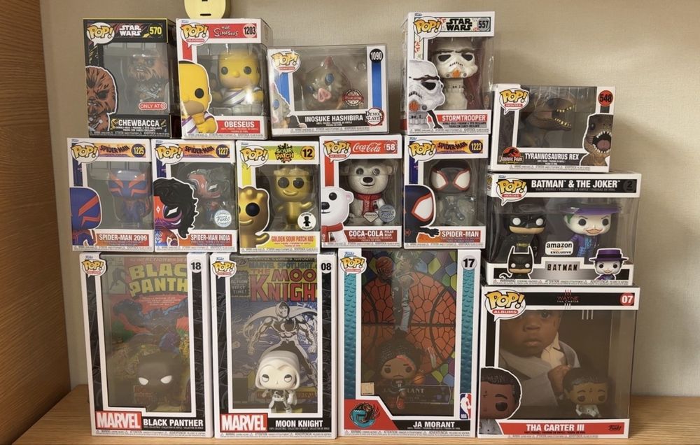 Funko pop и колекционные игрушки