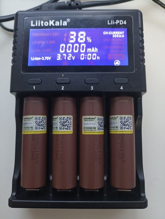 18650 LG, Panasonic, Samsung батареи