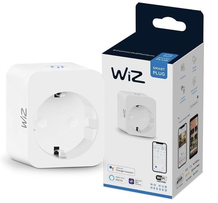 Priză inteligentă WiZ, pentru controlul lămpilor și dispozitivelor