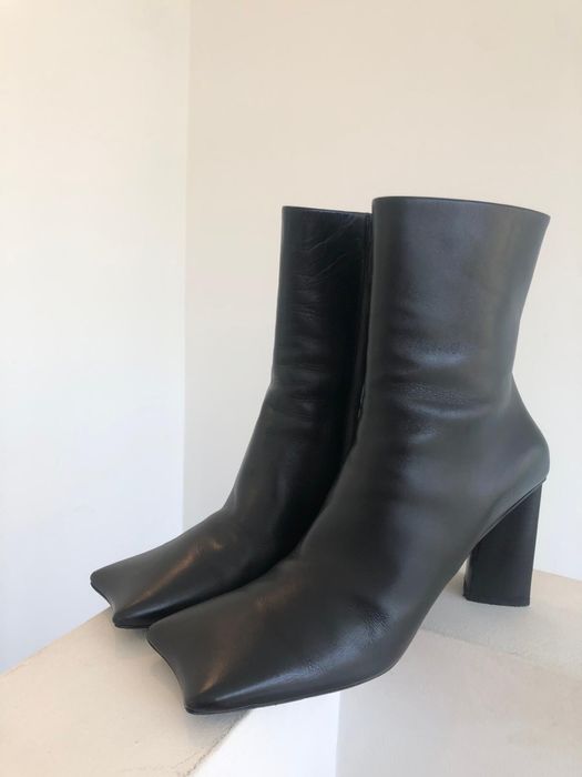 Естествена кожа оригинални Balenciaga женски боти