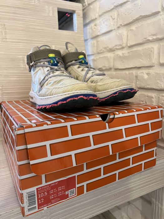 Off-White x Nike Air Force 1 Mid "White" 44.5 factura