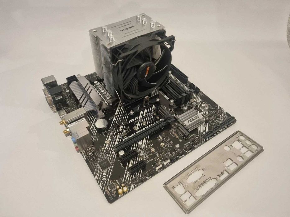 ASUS PRIME B550M-A WIFI + RYZEN 5 5600X 6-Core (4.6 GHz) AM4