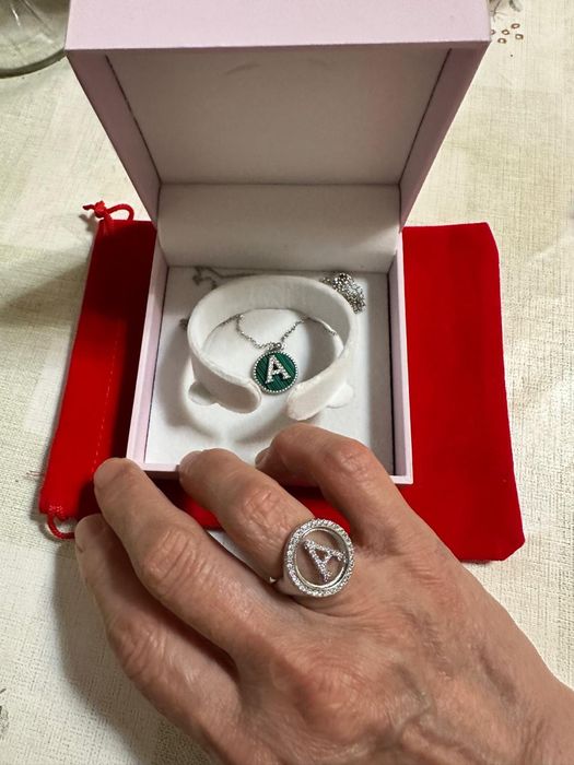 Цепь+серьги+браслет