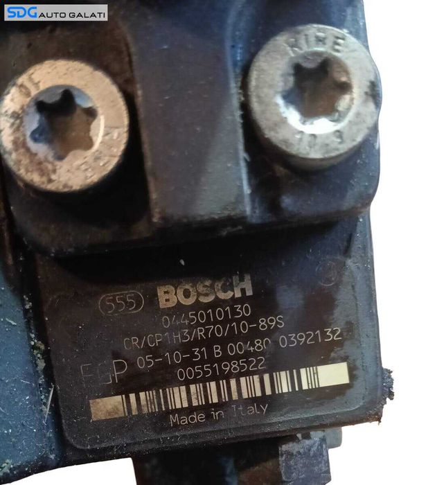 Pompa Inalta Presiune Pompa Injectie Combustibil Alfa Romeo 147 1.9 JTD 2000 - 2010 Cod 0445010130, 55198522 [MX0644]