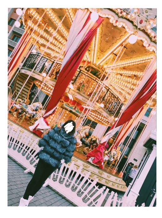 Бимбо шуба из натуральной чернобурки