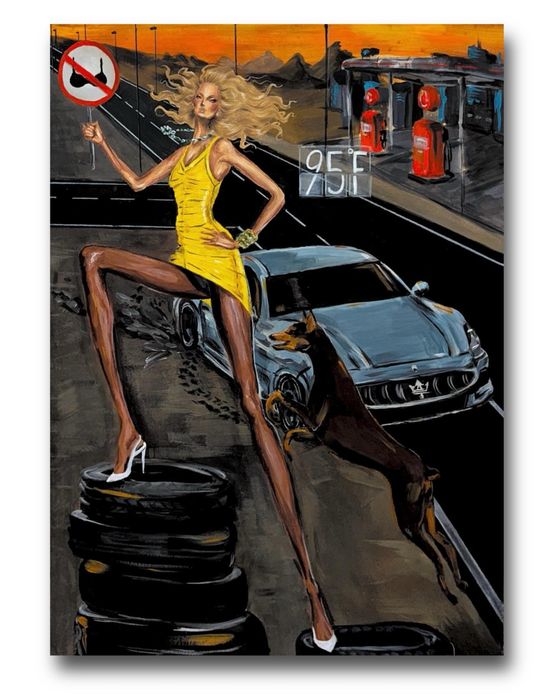 Картины крупный формат, акрил