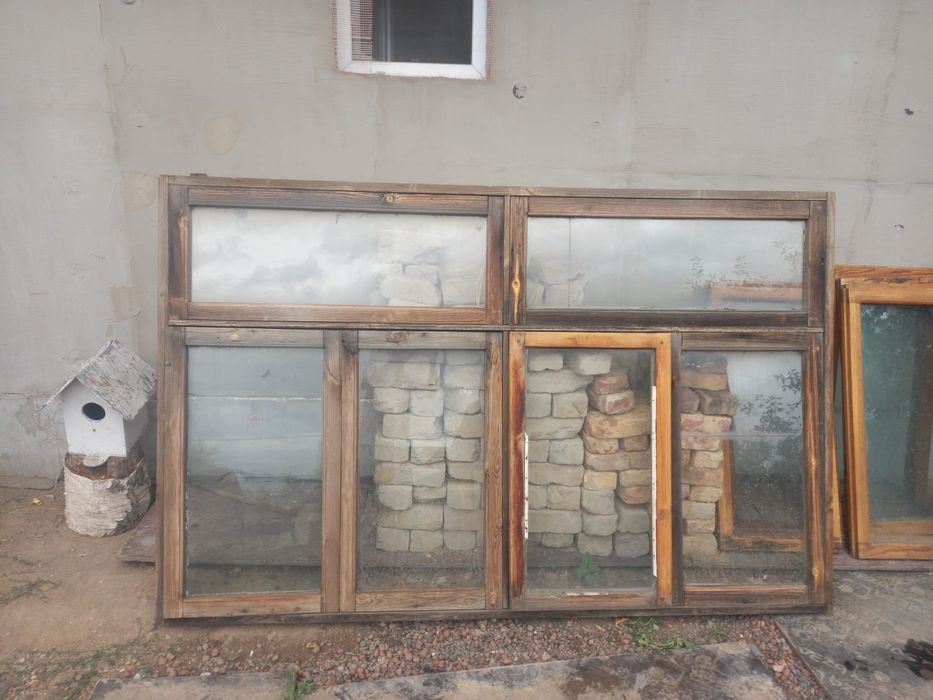 Деревянные окна         .