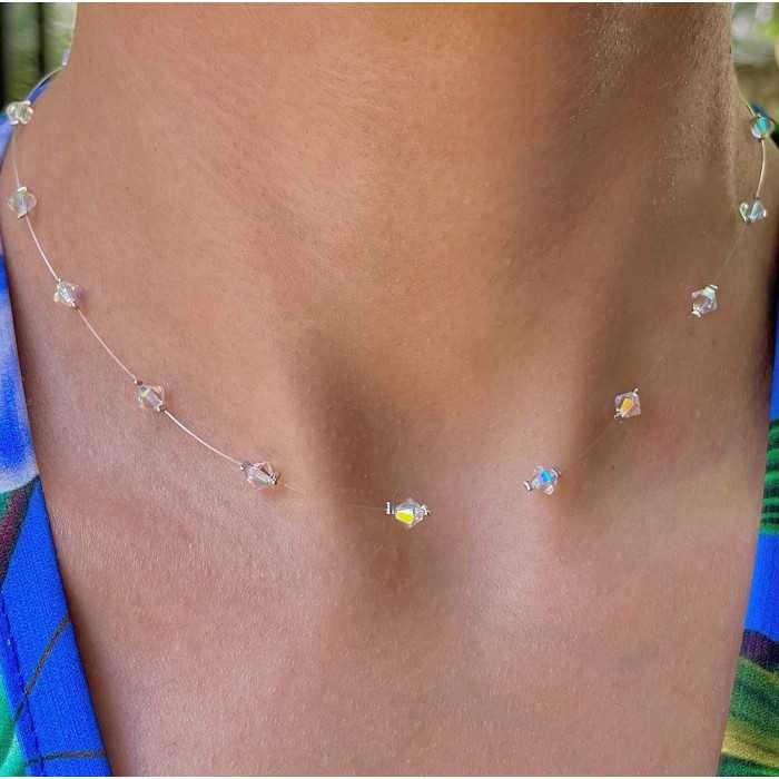 Комплект Гривна и Колие с Кристали Сваровски Перфектният Подарък!