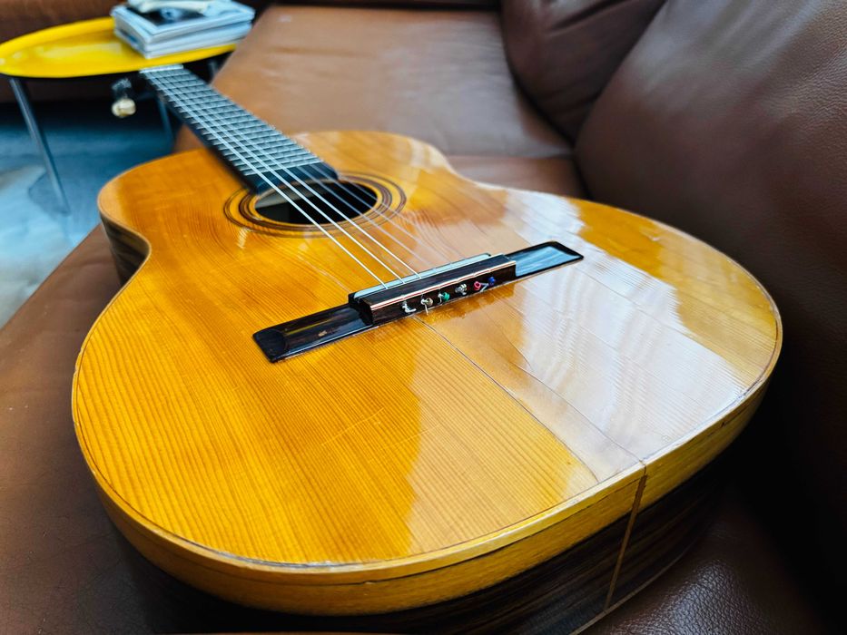 HANDMADE in Brasil! 1980 DiGiorgio Estudiante No.18 класическа китара!