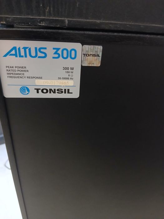 Altus 300/Tonsil/Unitra Boxe Bi-Wire